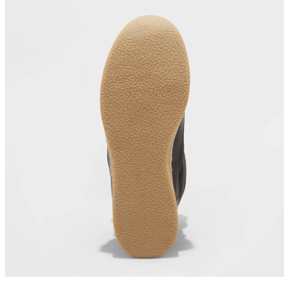 A New Day Black Bertie Winter Boots Size 7.5 Black - Picture 3 of 10